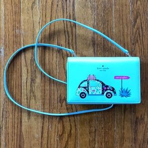 Kate Spade “Out of Office” crossbody clutch